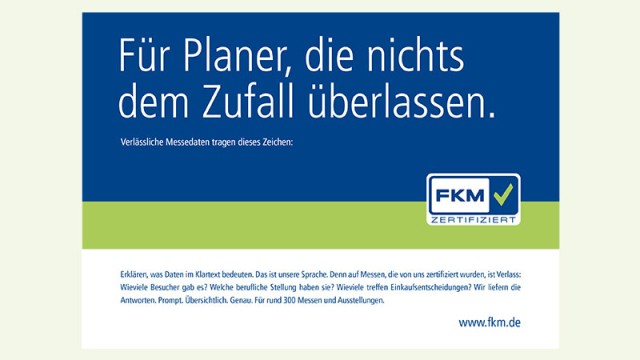 FKM Anzeige, Motiv "Planer", alle Formate