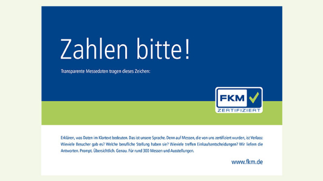 FKM Anzeige, Motiv "Zahlen", alle Formate